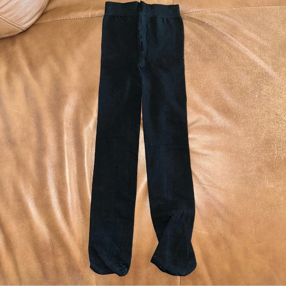 Black tights for a girl 5-8 y.o. (approximately) - Picture 2 of 6